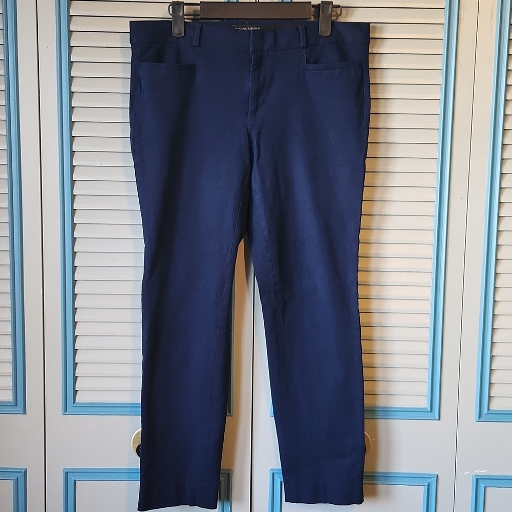 Banana Republic Navy Blue Sloan Pants